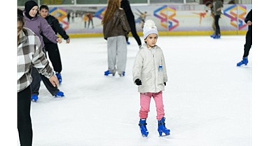 Karne sevinci buzda yaşandı 