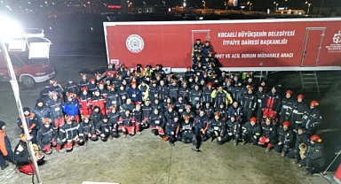 Kocaeli İtfaiyesi, 2025'te 13.562 vakaya müdahale etti