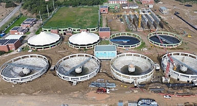 Lara Atıksu Arıtma Tesisi’nde çalışmalar hızla devam ediyor