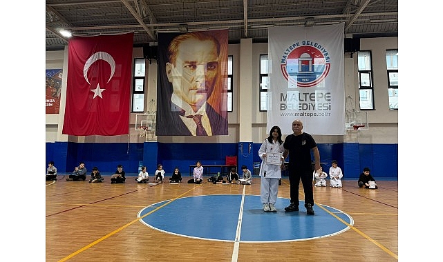 Maltepe belediyesi karate kursu tamamlandı