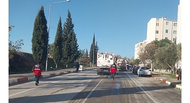 Menderes Belediyesi Yeni Yıla Sahada Girdi