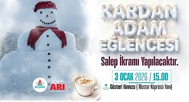 Nevşehir Belediyesi “Kardan Adam Eğlencesi” Düzenleyecek