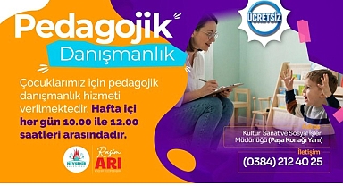 Nevşehir Belediyesi’nden Çocuklara Pedagojik Danışmanlık Hizmeti