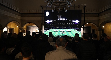 Nevşehirli Sporseverler Süper Kupa Finalini Dev Ekranda Seyretti