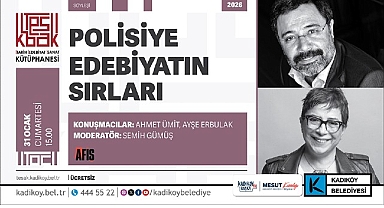 Polisiye Edebiyatın Sırları TESAK’ta Konuşulacak