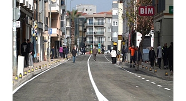 Seferihisar Şehit General Temel Cingöz Caddesi yenilendi