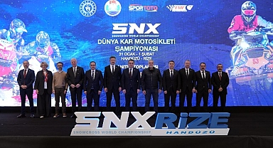 SNX Türkiye Dünya Kar Motosikleti Şampiyonası Rize Handüzü’nde