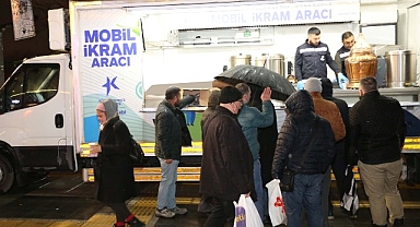 Soğuk Havalarda Sıcak Dayanışma Küçükçekmece’de