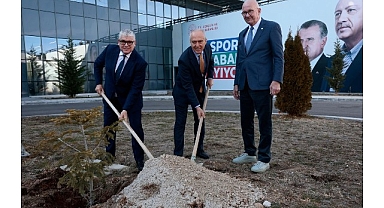 2026 UEC Avrupa Pist Bisikleti Şampiyonası Kapsamında Konya’da Anlamlı Ağaç Dikimi