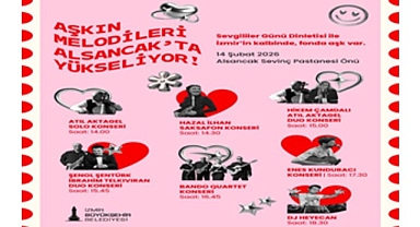  Aşkın melodileri Alsancak’ta yükseliyor