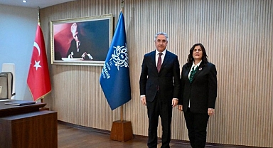 Başkan Çerçioğlu’na Yerel Yönetimler Başkan Yardımcısı Yanılmaz’dan Ziyaret