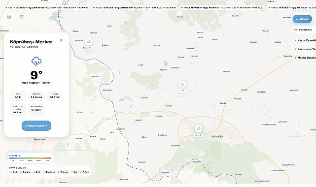 Büyükşehir’den Dijital Erken Uyarı Sistemi