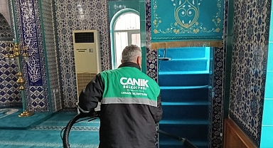 Canik'te Camiler Ramazan'a Hazır