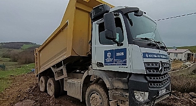 Derince Tahtalı Mahallesi'ne stabilize yol