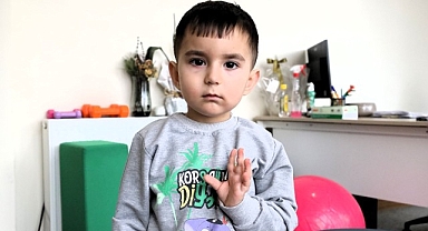 Gonca’da atılan ilk adım, minik Demir’e umut oldu