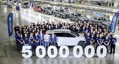 Hyundai Çek Fabrikasında 5 Milyonuncu Araç Üretildi.