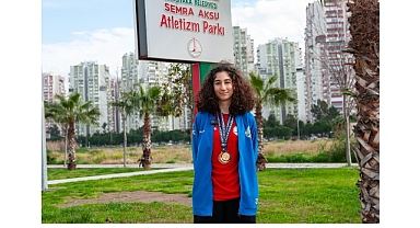 Karşıyaka’nın genç atleti Türkiye’nin zirvesinde!