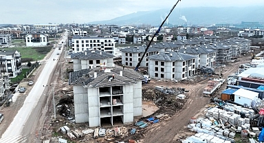 Kartepe Kent Konut Evleri’nde ilerleme yüzde 51 