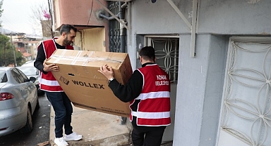 Konak’ta kimse yalnız değil: Tekerlekli sandalyesine Konak Belediyesi ile ulaştı