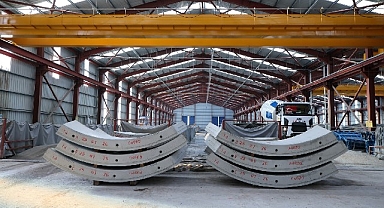 Körfezray'da tünelleri segmentler şekillendirecek