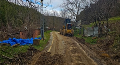 Kuvvetli yağışların ardından kırsalda yoğun müdahale