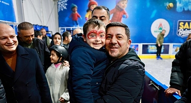 Nevşehir Buz Pateni Pisti Törenle Hizmete Açıldı