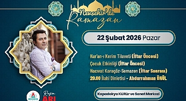 Nevşehir’de Abdurrahman Önül Konseri Düzenlenecek