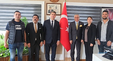 Oda Başkanı Çelik’ten Başkan Topaloğlu’na ziyaret 