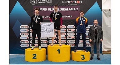 Osmangazi Belediyesporlu Arda Meriç’ten Bronz Madalya