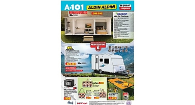 Tiny House ve Karavan 26 Şubat’ta A101’de!