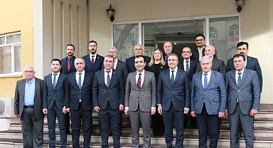 Vali Hayrettin Çiçek’ten Başkan Kalaycı’ya İade-i Ziyaret