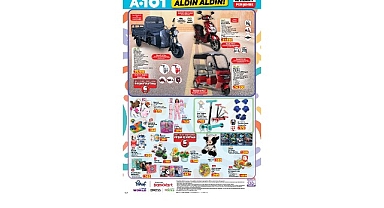 12 Mart’ta A101’de Mobilite Ürünleri