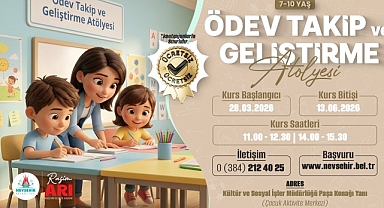 7-10 Yaş Grubu Çocuklara Özel Ödev Takip ve Geliştirme Atölyesi