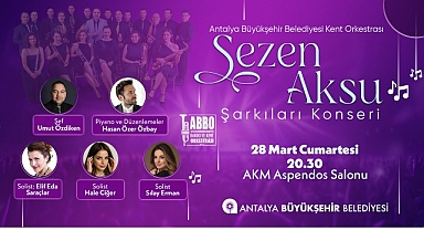  ABBO’dan Sezen Aksu şarkıları konseri