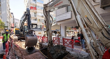 Alsancak’ta yağmur suları artık doğrudan denize ulaşacak