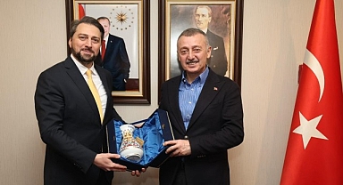 Başkan Büyükakın’dan, Halep’te yoğun ziyaret trafiği