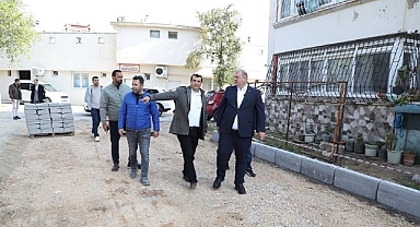 Başkan Çiçek Sahada; Çalışmalar Dolu Dizgin Sürüyor