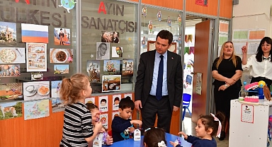 Başkan Erkan Aydın’dan Çocuklara Bayram Ziyareti