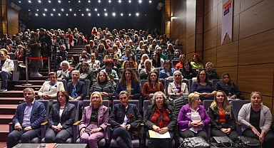 Başkan Köymen, kadınlar günü panelinde konuştu