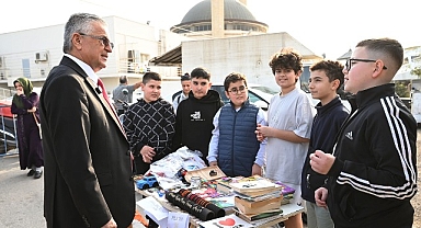 Başkan Topaloğlu’ndan pazar esnafına ziyaret