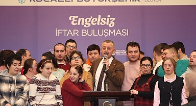 Büyükşehir'den özel bireylerle iftar