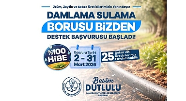 Büyükşehir’den Üreticilere Yüzde 100 Hibe Desteği
