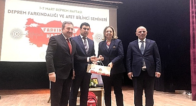 Deprem Haftası’nda farkındalık semineri