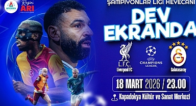 Dev Ekranda Liverpool - Galatasaray Maçı Heyecanı
