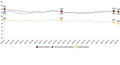 Hizmet, Perakende Ticaret ve İnşaat Güven Endeksleri, Mart 2026