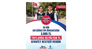 İBB'den 20 Bin Öğrenciye Kıyafet Yardımı