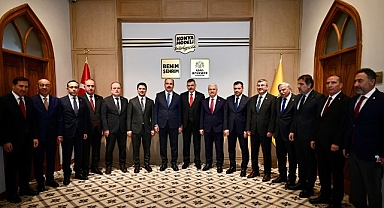 İçişleri Bakanı Çiftçi Başkan Altay’ı Ziyaret Etti 