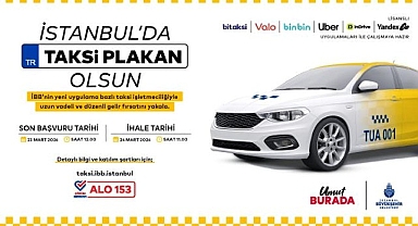 İstanbul’da Uygulama Bazlı Taksi İçin 7. İhale 24 Mart’ta