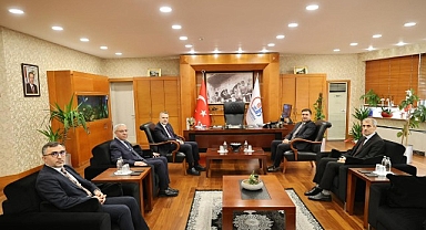 İstanbul Milli Eğitim Müdürü Yentür’den Başkan Vekili Akın’a ziyaret