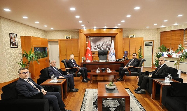 İstanbul Milli Eğitim Müdürü Yentür’den Başkan Vekili Akın’a ziyaret